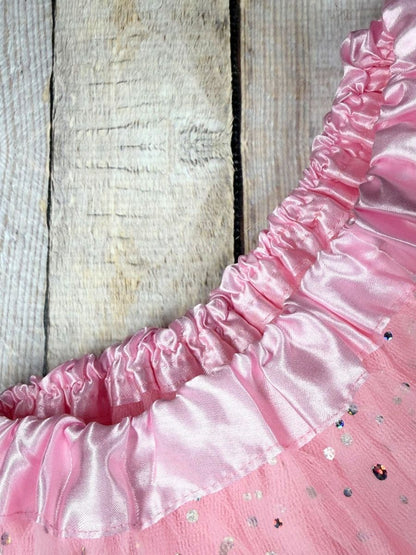 sparkle tutu waistband up close