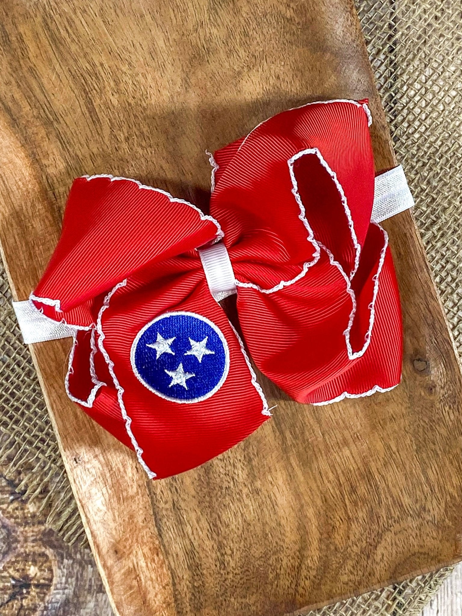 Tennessee Moonstitch Bow Headband