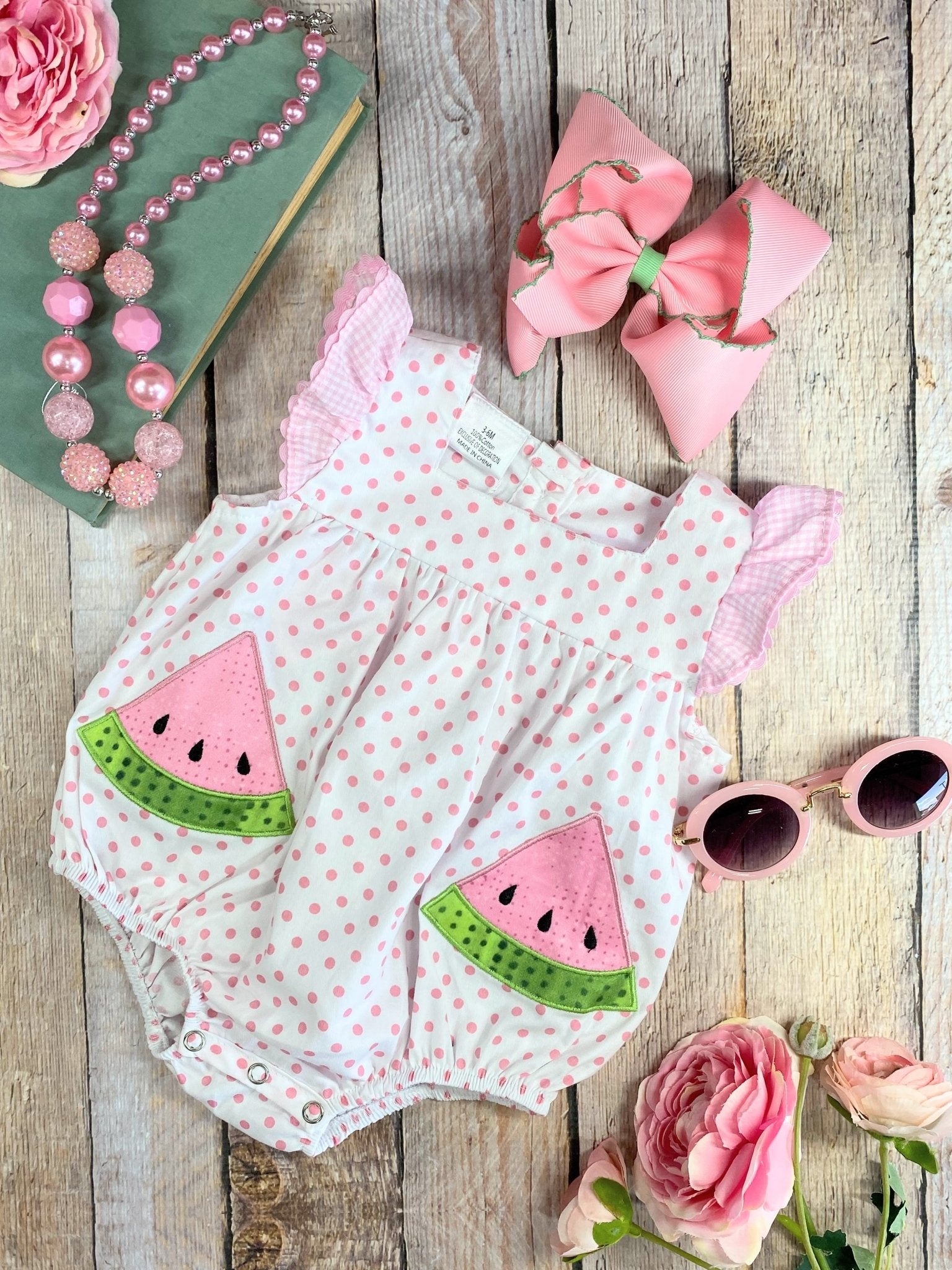 Watermelon & Polka Dots Infant Set