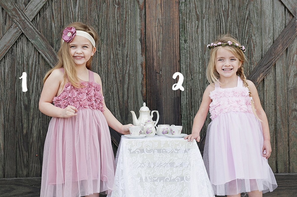 Our favorite picks in pink for Spring! Pink flower girl dresses and more. 
