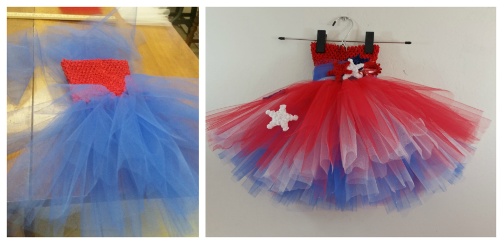 DIY Patriotic Tutu Dress Tutorial