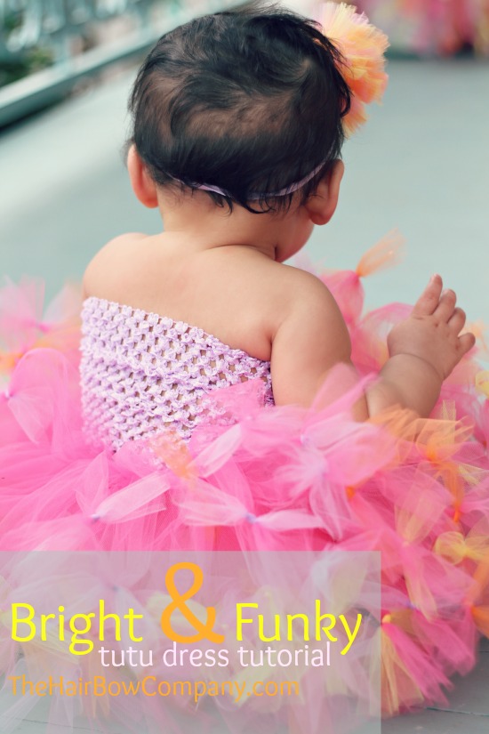 Bright And Funky Tutu Dress The Hair