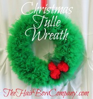 diy tulle wreath