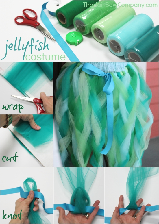 diy jellyfish tutu dress