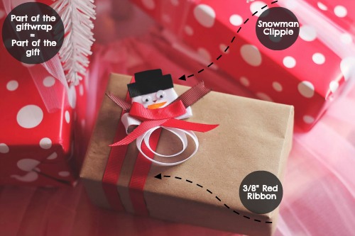 easy gift wrap idea
