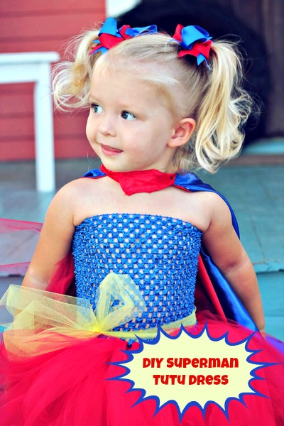 diy superhero tutu dress